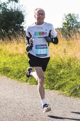 Hugh Welch training photo