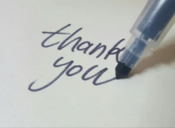 Thanks to trustees