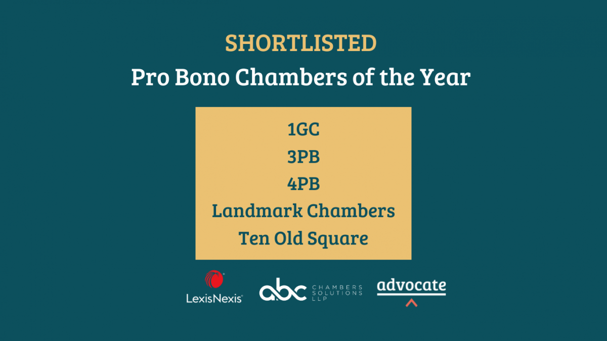 SHORTLISTED Chambers Website