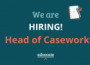 Head of Casework Linkedin graphic