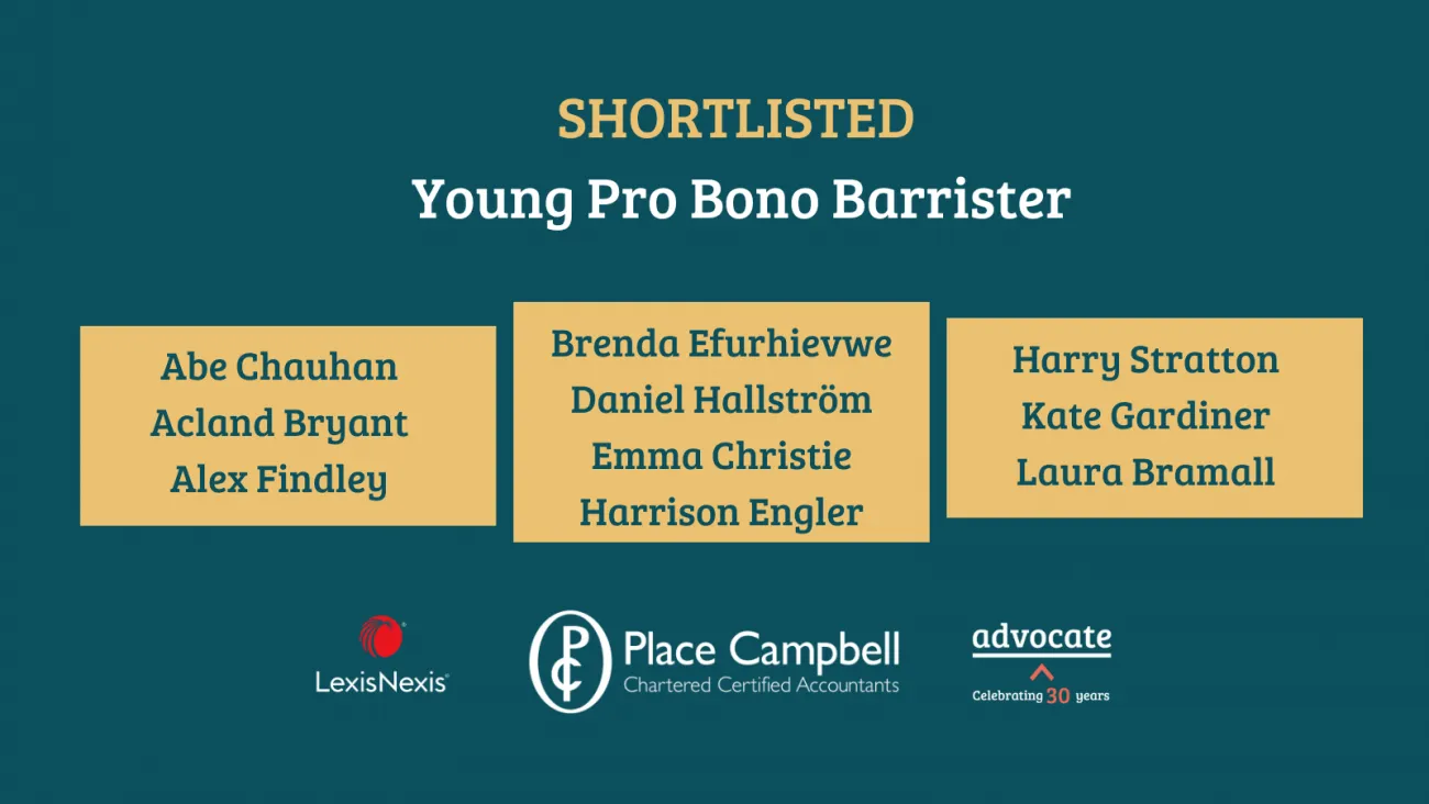 Young Shortlist 2026