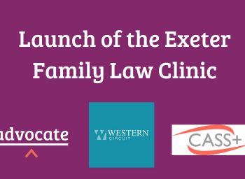 Exeter Family Law Clinic launching with CASS+