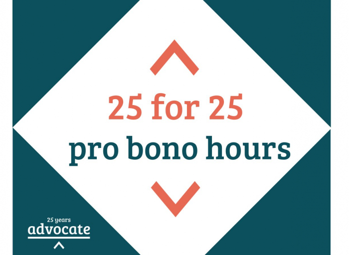 YOU DID IT - 25 HOUR PRO BONO CHALLENGE COMPLETE